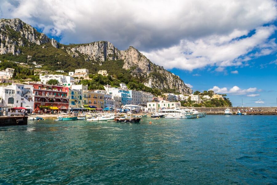 From Pompeii/Castellammare/Vico Equense: Capri Day Cruise - The 5.5 hours on Capri and Anacapri by land