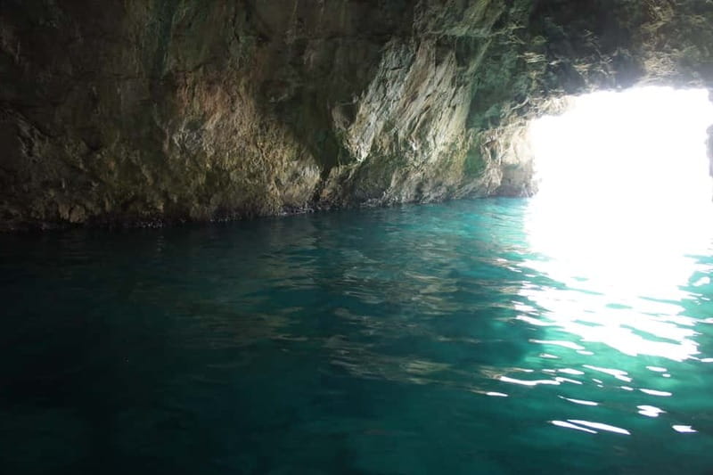 From Positano: Amalfi Coast and Emerald Grotto Group Cruise - Emerald Grotto and Natural Arch, where weather is the deciding factor