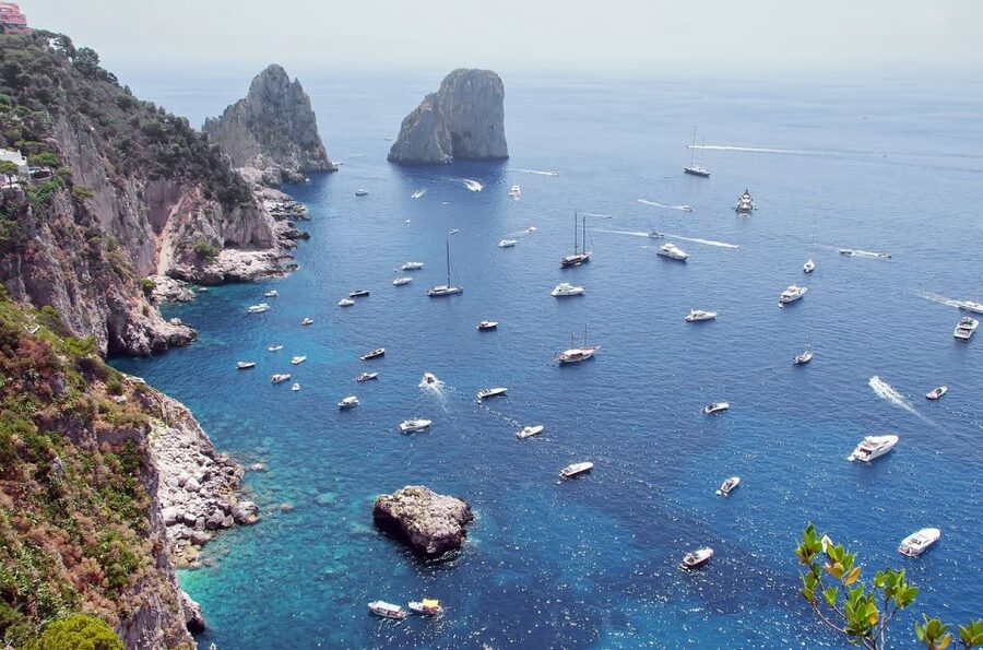 From Positano: Full-Day Boat Trip to Capri - Limoncello tasting before you board again