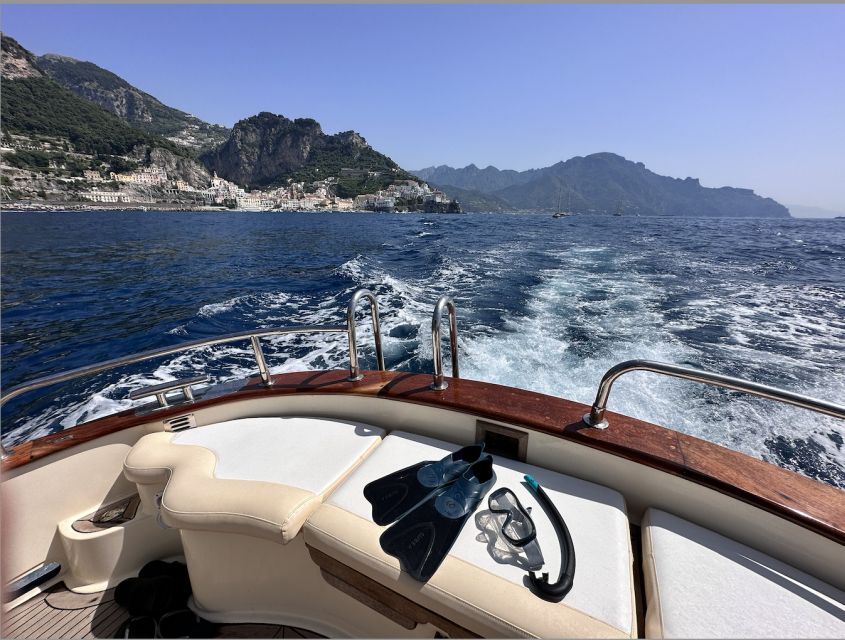 From Positano: Half-Day Amalfi Coast Boat Tour & Snorkeling - Conca dei Marini Natural Arch, Then Amalfi and Atrani By Boat