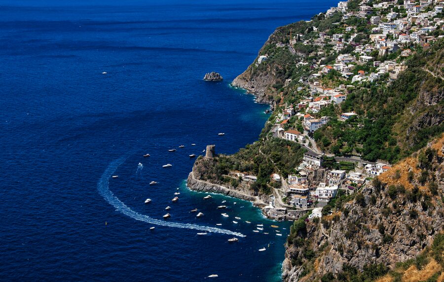 From Positano/Praiano: Amalfi Coast Speedboat Tour - Speedboat time on the Romar Antilla 585: caves without an all-day slog