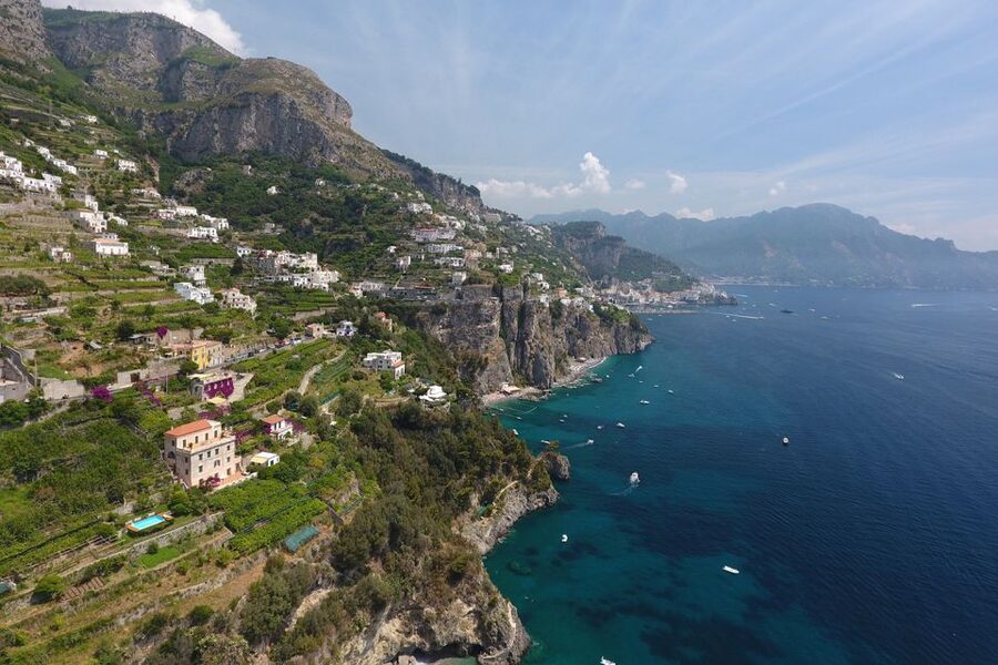 From Positano: Private Boat Tour to Capri or Amalfi - Capri itinerary: Blue Grotto, Faraglioni views, and time at the marinas