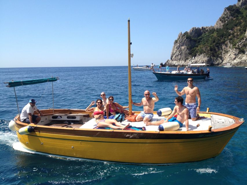 From Positano: Private Boat Tour to Capri or Amalfi - Captains and service: why names like Luigi, Andrea, and Manuel keep coming up
