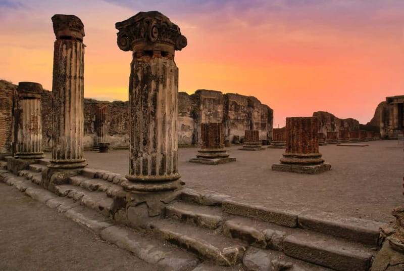 From Rome: Pompei & Sorrento| Expert Guide and Exclusive Bus - The Cassino stops: small breaks that keep the day doable