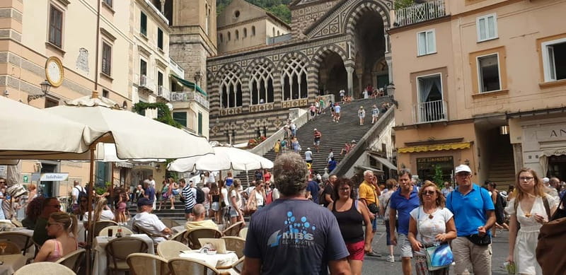 From Sorrento: Amalfi Coast Small Group Boat Day Tour - Stop in Amalfi: 90 Minutes to Walk, Shop, and Reset