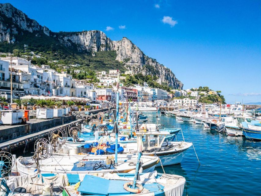 From Sorrento: Capri, Anacapri, & Blue Grotto Full-Day Trip - From Hotel Il Faro to Capri in one clean move