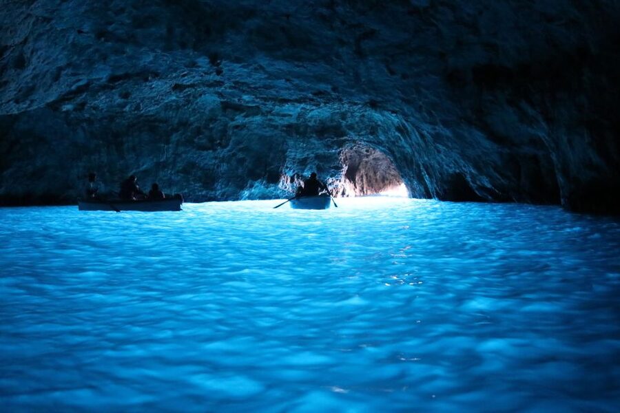 From Sorrento: Capri and Blue Grotto Half-Day Boat Tour - Cruising the Sorrento coast first, before you even reach Capri