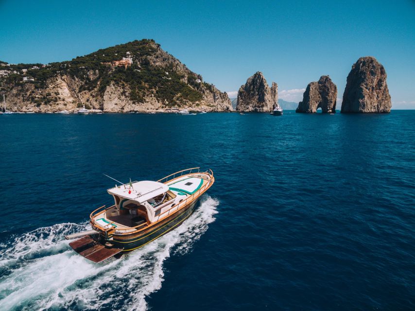 From Sorrento: Capri and Blue Grotto Half-Day Boat Tour - Meeting in Sorrento, getting to the port, and the 4.5-hour flow