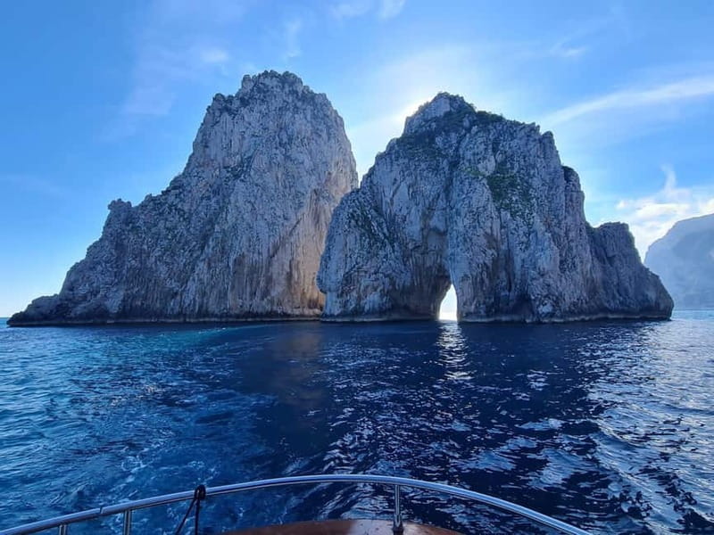 From Sorrento: Capri Boat Tour with Blue Grotto Visit - From Sorrento to Capri, the day starts like it should