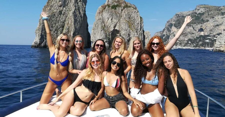 From Sorrento: Capri Boat Trip with City Visit & Swim Stops - The 45 minute speedboat rides, and why timing matters