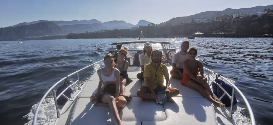 From Sorrento: Capri Boat Trip with Snorkeling and Drinks - Queen Giovanna Bath, Puolo Beach, and the Mitigliano Waterfall Stop