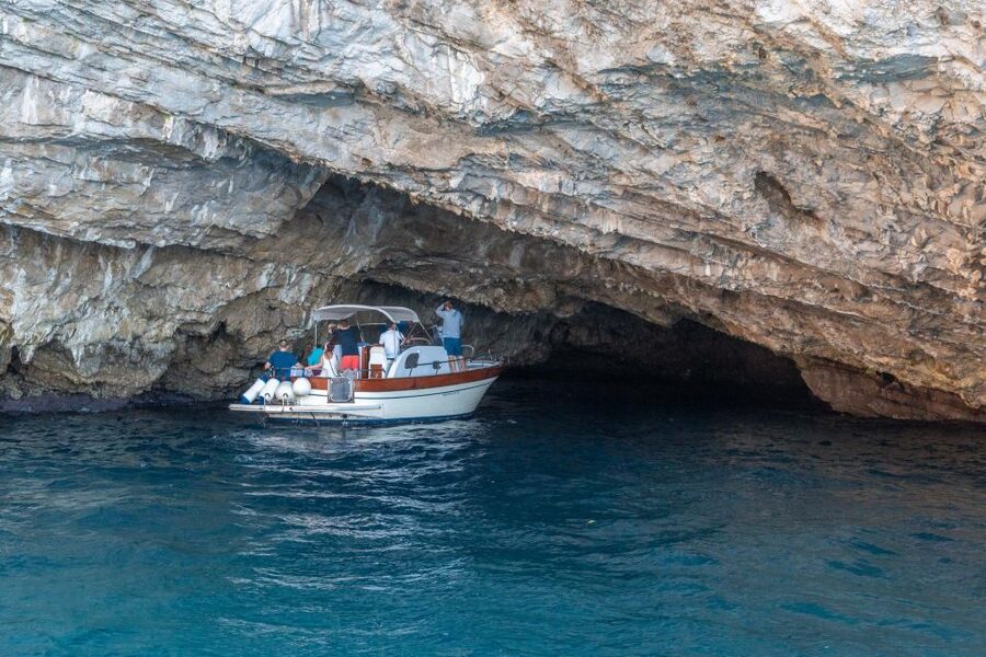 From Sorrento: Capri Island Day Trip with Boat Cruise - From Marina Grande to Capri: the opening cruise with real landmarks