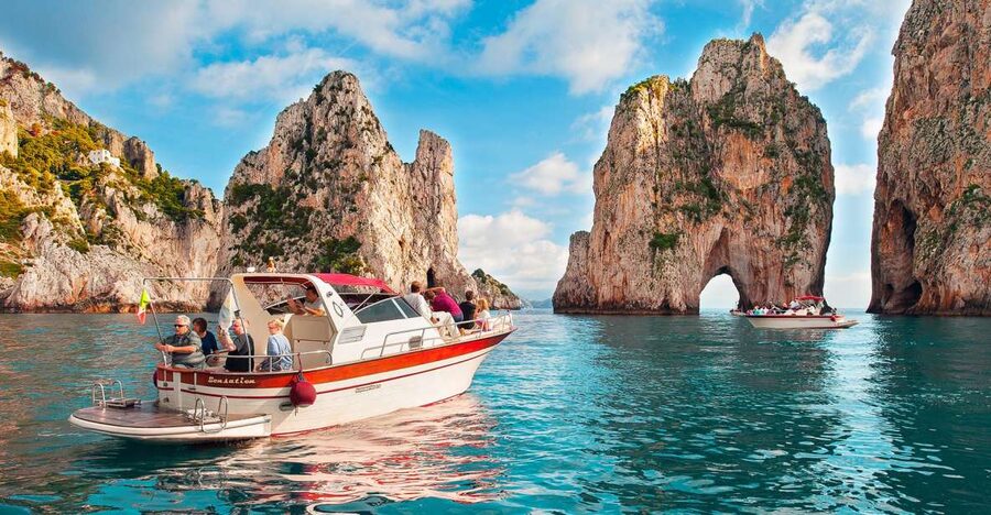 From Sorrento: Capri Island Small Group Boat Excursion - Pickup, travel time, and how the 8 hours play out