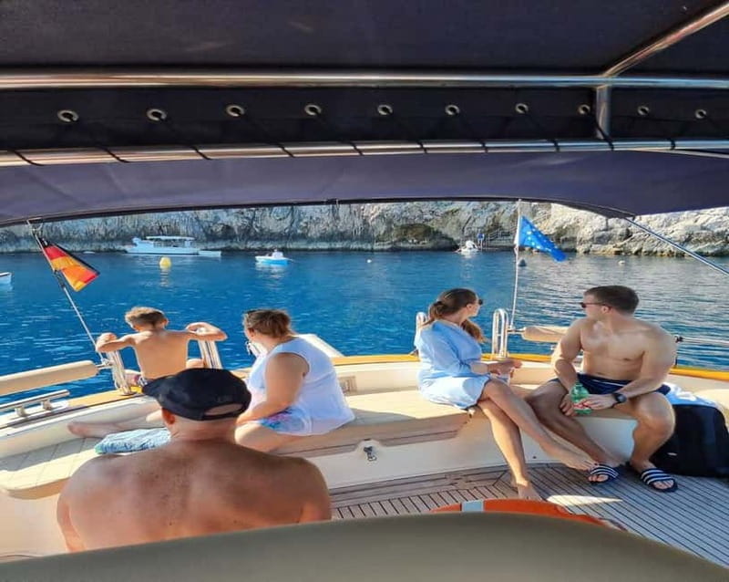 From Sorrento: Capri Small Group Boat Day Tour - The grotto route: White and Green photo stops, plus the optional Blue Grotto
