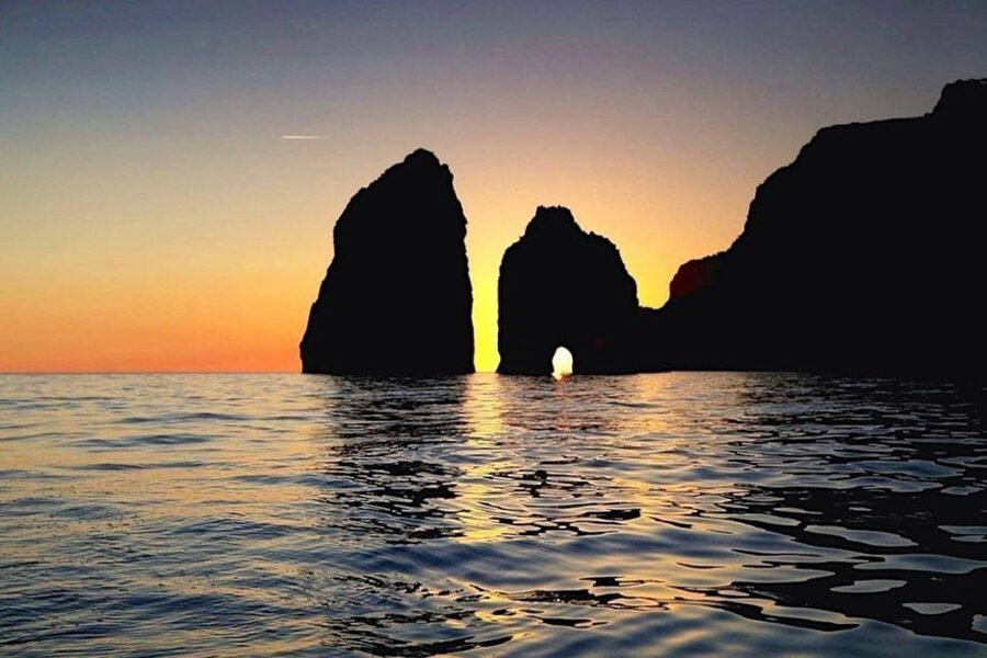 From Sorrento: Capri Sunset Boat Tour - Sailing the Sorrento Coast: Marina Grande and the Bagni della Regina Giovanna Area