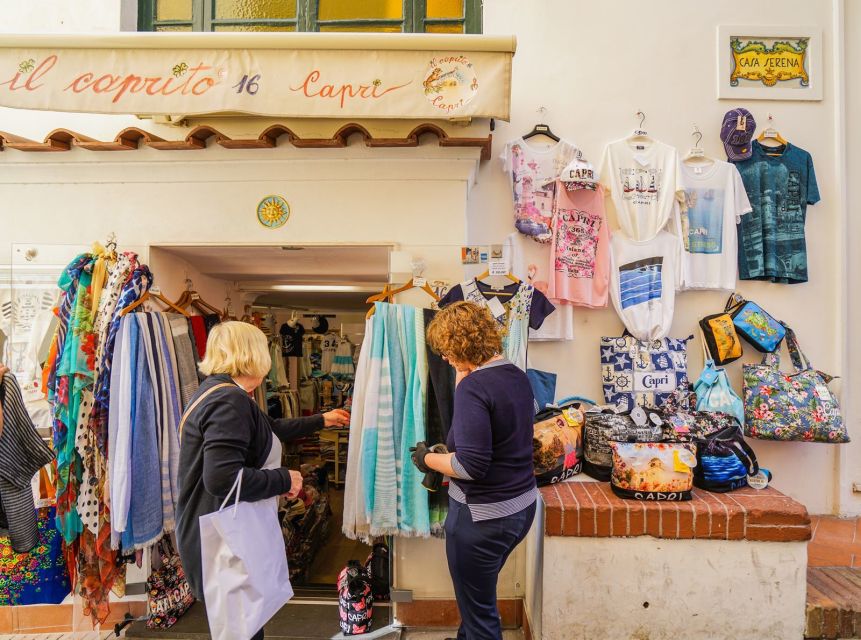 From Sorrento: Day Trip to Capri & Anacapri with Blue Grotto - From Molo 52 to Capri, the day starts fast