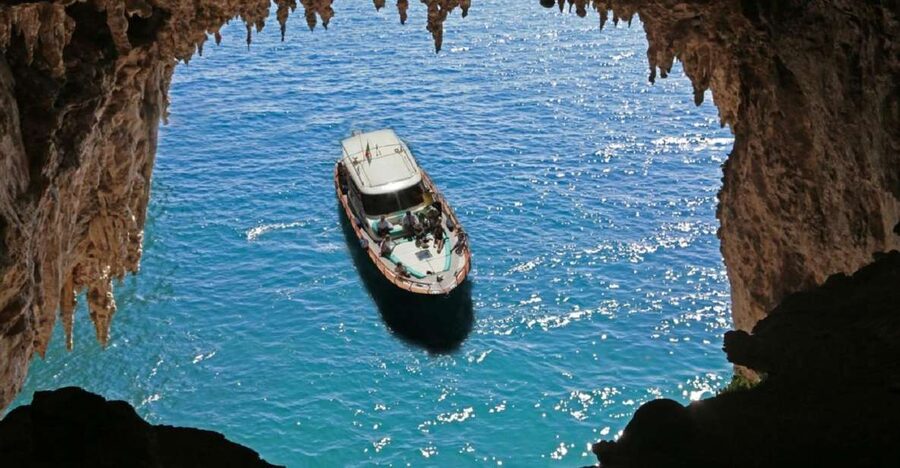 From Sorrento: Full-Day Boat Cruise to Capri - From Parcheggio Achille Lauro to the port: how the day starts