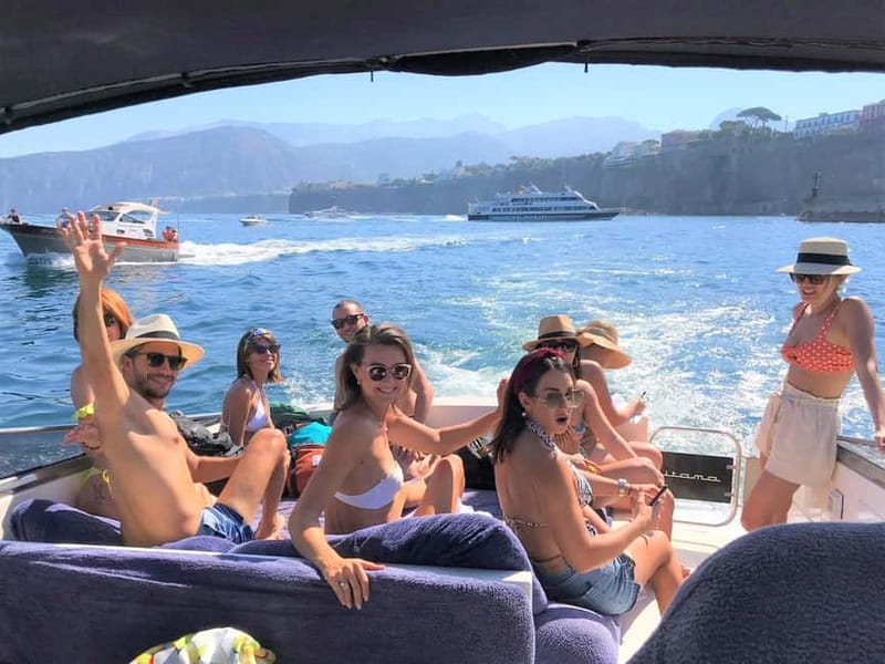 From Sorrento: Full-Day Boat Tour to Capri with Drinks - Queen Giovanna’s Bath Stop, Roman Ruins, and Limoncello Finish