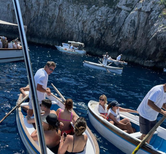 From Sorrento: Full Day Capri Private Boat Trip with Drinks - Your 3 to 4 hours on Capri on foot: shopping time that can feel either perfect or rushed