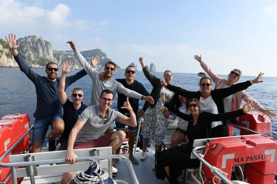 From Sorrento: Guided Tour of Capri and Anacapri - The morning boat crossing: view time before walking time