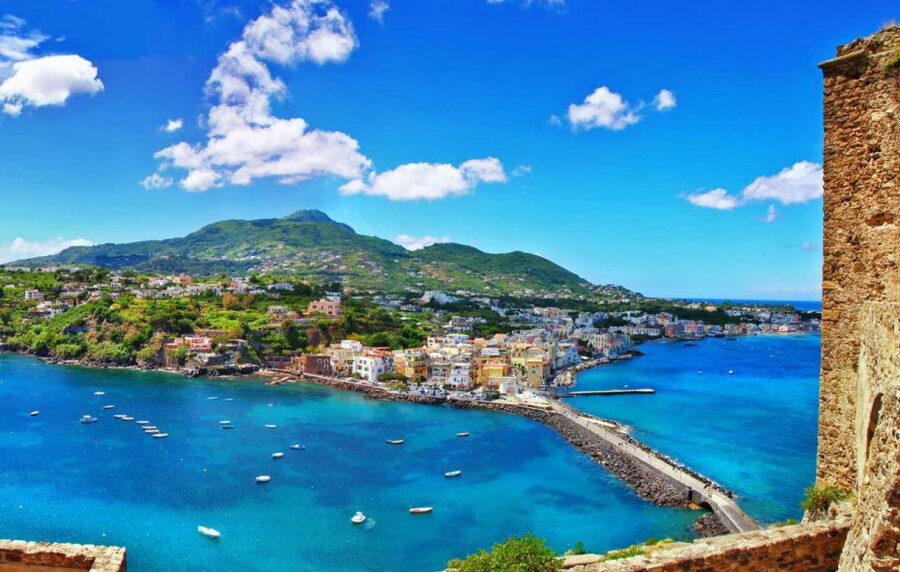 From Sorrento: Ischia & Procida boat tour in one day - Swimming Stops and the Bay of Warm Water Mood