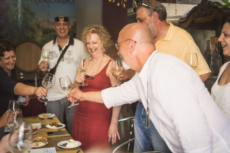 From Sorrento & Naples: Cortecorbo Wine & Cooking Experience - The vineyard and cantina tour, where Irpinian wine stories meet real grapes