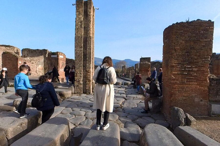 From Sorrento: Pompeii and Vesuvius Guided Tour with Lunch - Sorrento Start Points, Then Straight Up to Vesuvius