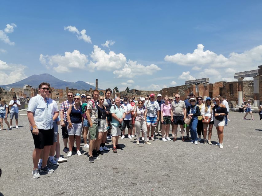 From Sorrento: Pompeii and Vesuvius Tour by Express Train - Starting Point: Sorrento, Voucher Exchange, and Getting on Track