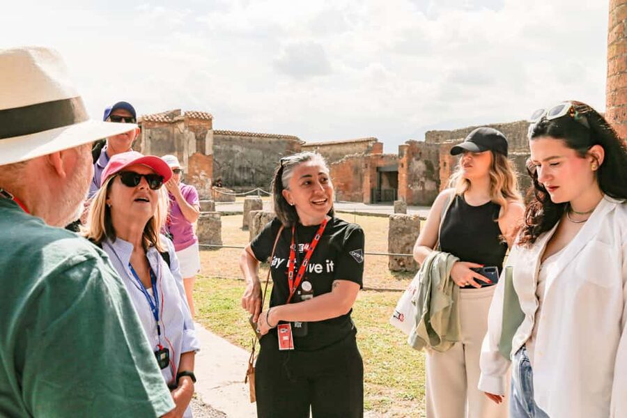 From Sorrento: Pompeii Half-Day Skip-the-Line Tour - Where you meet the tour in Sorrento (and what to bring)