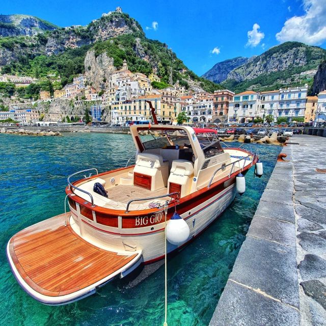 From Sorrento: Positano and Amalfi Boat Trip with Transfer - Cruising Past Punta Campanella and the Sirenuses Area
