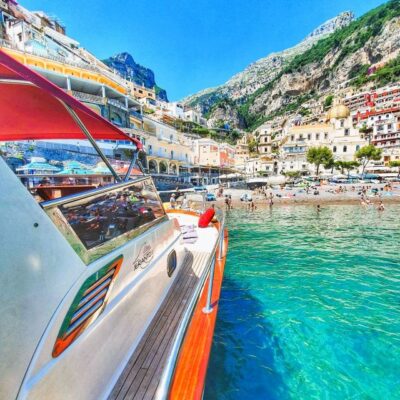 Positano and Amalfi Boat Trip with Transfer