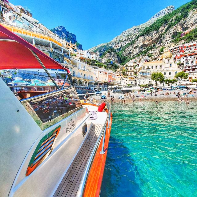 From Sorrento: Positano and Amalfi Boat Trip with Transfer - Getting Picked Up in Sorrento, Then Settling Into Boat Mode