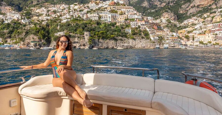 From Sorrento: Positano and Amalfi Coast Private Day Cruise - Departing Sorrento, then settling in on the ride