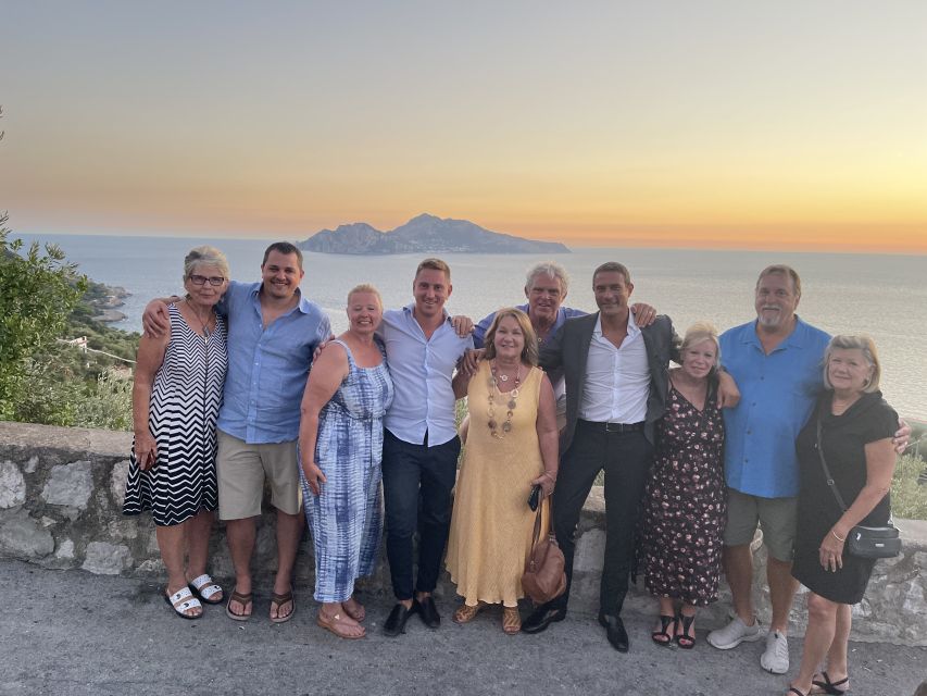 From Sorrento: Private Amalfi Coast Sunset Tour by car - From Sorrento pickup to the coast in one comfortable ride