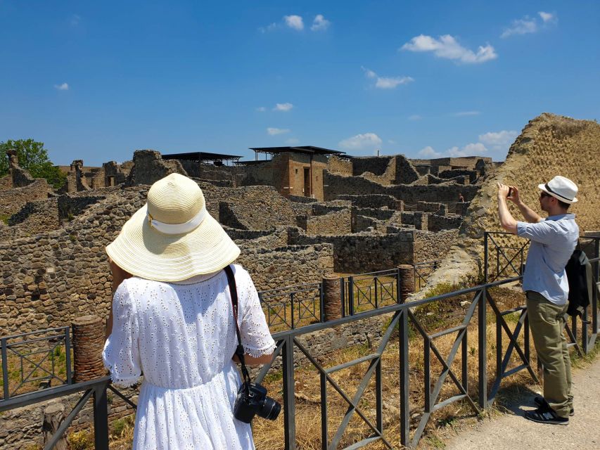 From Sorrento: Skip-the-Line Pompeii Tour and Vineyard Lunch - Pompeii First, So You Beat the Line