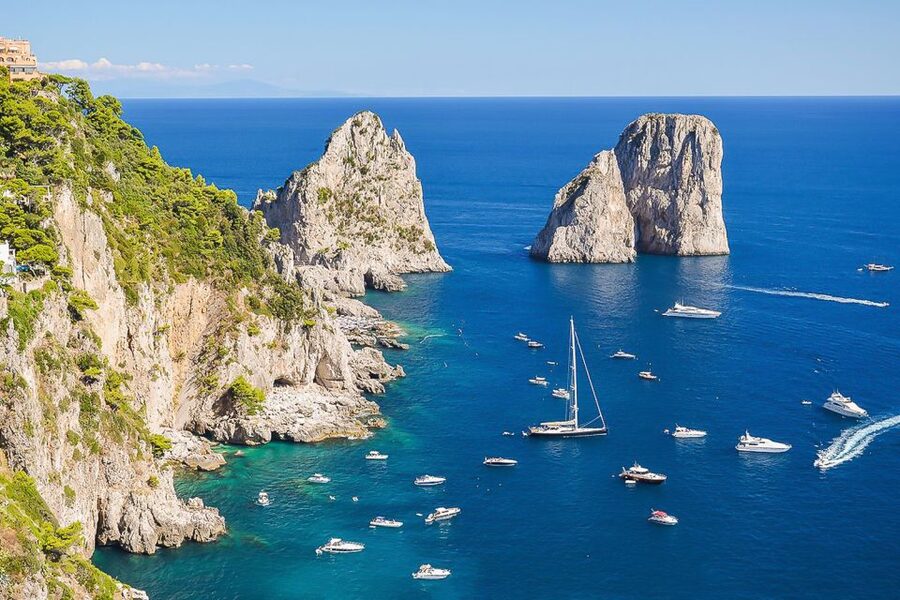 From Sorrento to Capri and Positano: Private Boat Tour - Nerano lunch: a seaside meal in a village that is not easy by car