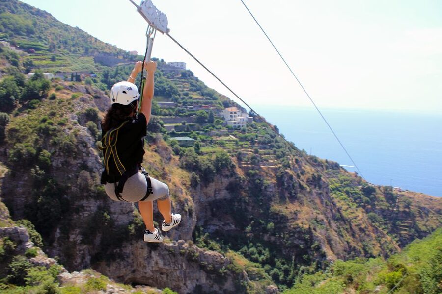Furore: Flight of the Angel Zipline Experience - Why Zipline over the Furore Fjord feels like a real Amalfi Coast experience