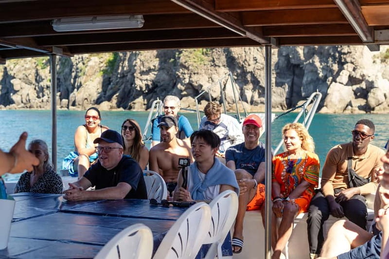Ischia: Boat tour with swimming stops and lunch on board - Citara and Sorgeto: early bay scenery with no pressure