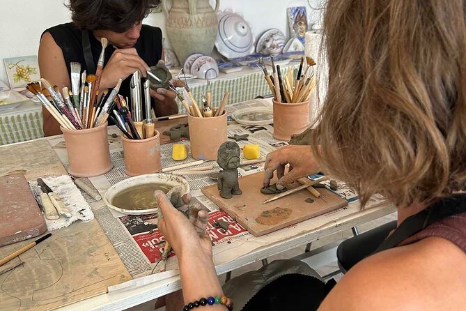 Ischia: Clay Modelling Short Pottery Workshop - A tiny studio in Casamicciola Terme