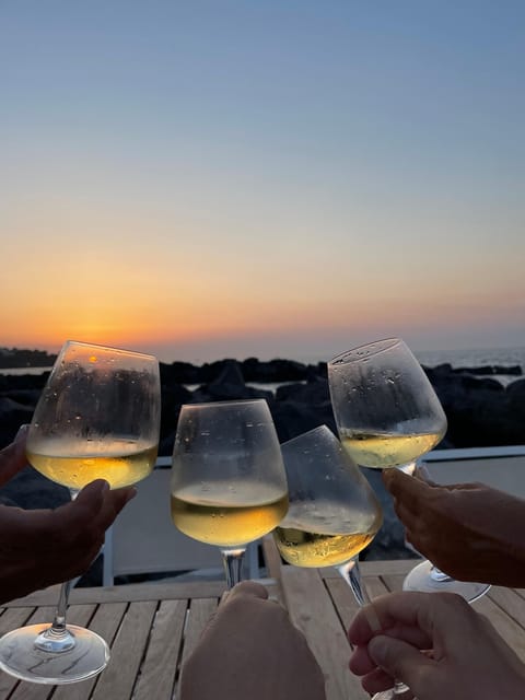 Italian aperitif at the sunset by the sea - Food lovers, couples, and people who want a quieter night