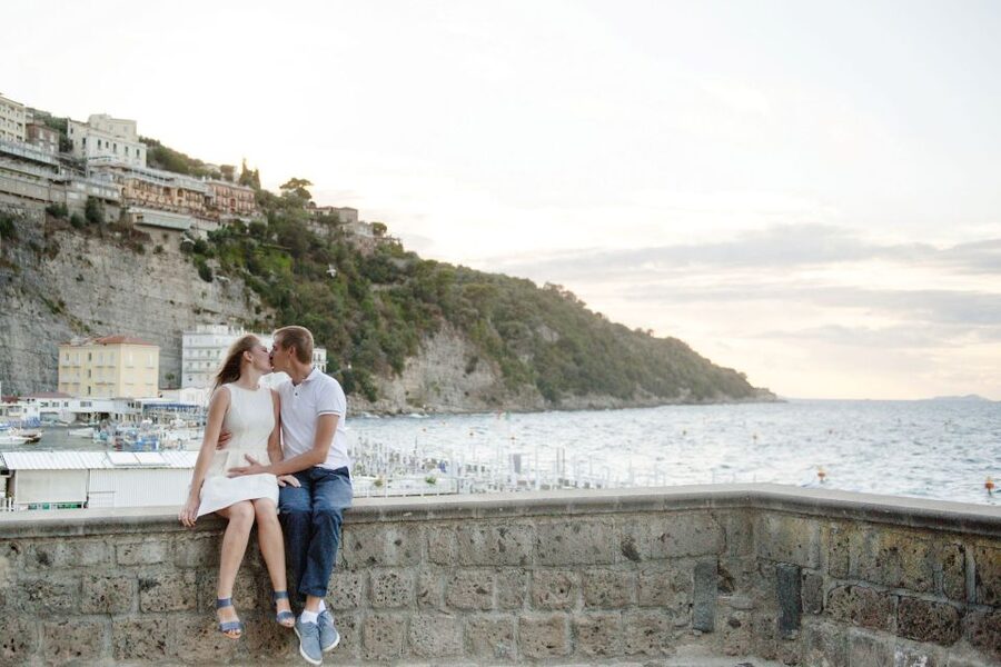 Make Sorrento Unforgettable: Private Photoshoot - Stop 1, Lift to Sorrento Marina: Getting Positioned for Better Framing