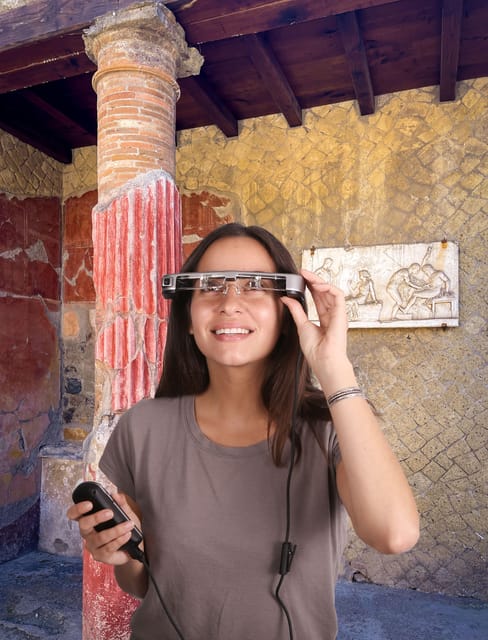Pompeii: AR Glasses Augmented Reality Tour - Walking Pompeii With Holograms That Match 79 A.D.