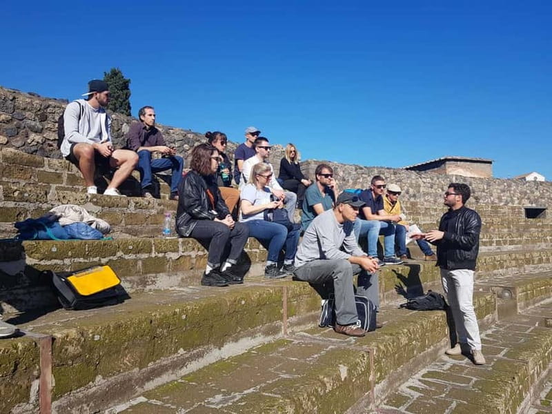 Pompeii: Exclusive Tour with Archaeologist and Entry Tickets - Lupanare and the Theatre District: what people did for fun