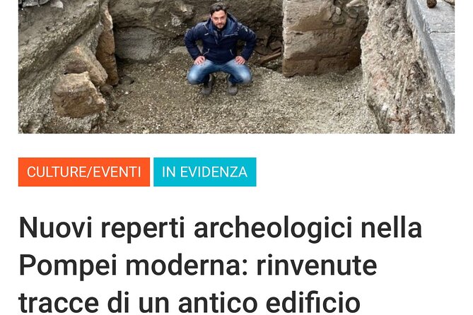 PompeiI Exclusive Tour with your Archaeologist in a Small Group - Thermopolium to the main street: how everyday Pompeii comes alive