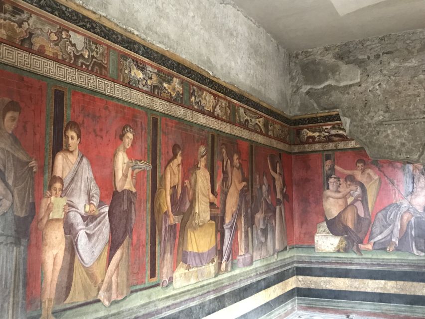 Pompeii & Herculaneum Private Skip-the-Line Tour with Ticket - Pompeii Ruins in 2 Hours: Theater, Sacred Area, and the Brothel Details