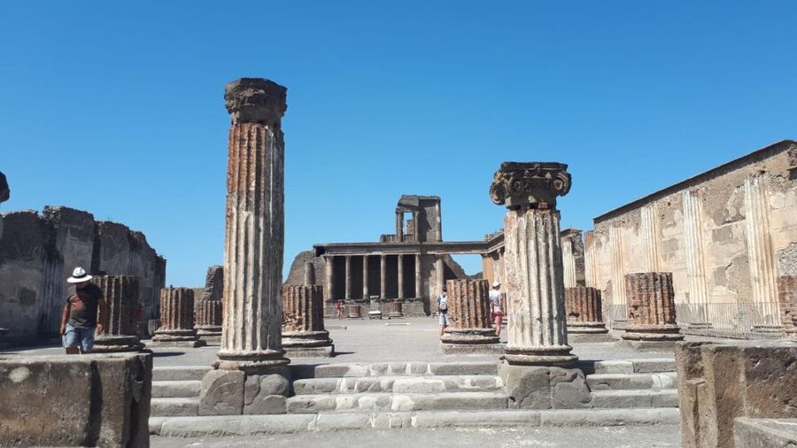 Pompeii Sunset tour for small group - Large Theatre and the House of the Faun Stops You Can Actually Visualize