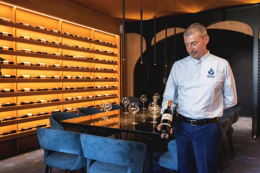 Positano: a journey through local wines - Entering Eden Roc’s Wine Room in Positano