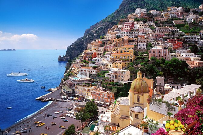 Positano & Amalfi Boat Tour from Sorrento: Swim & Light Lunch - Meeting point and the pace of a 9 to 10 hour day