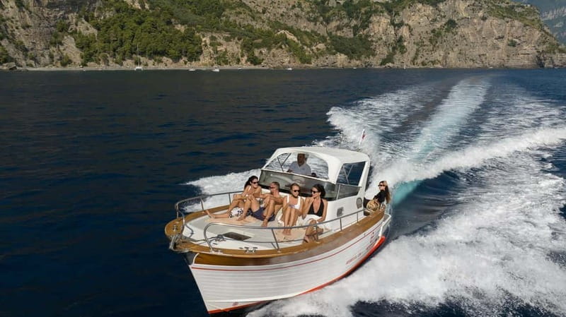 Positano: Amalfi Coast & Emerald Grotto Private Boat Tour - Price and Value for a Group Up to 5