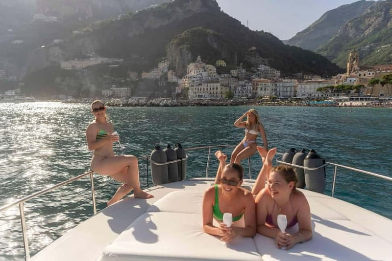 Positano: Boat Adventure, Caves, Beaches, Snorkeling, Amalfi - Conca dei Marini: where the day starts to feel like a real boat adventure